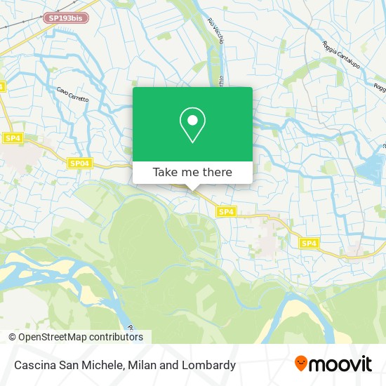 Cascina San Michele map