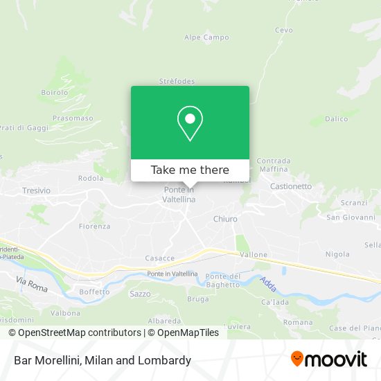 Bar Morellini map
