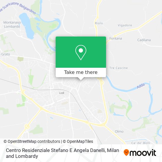 Centro Residenziale Stefano E Angela Danelli map