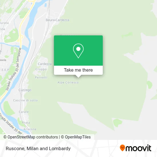 Ruscone map