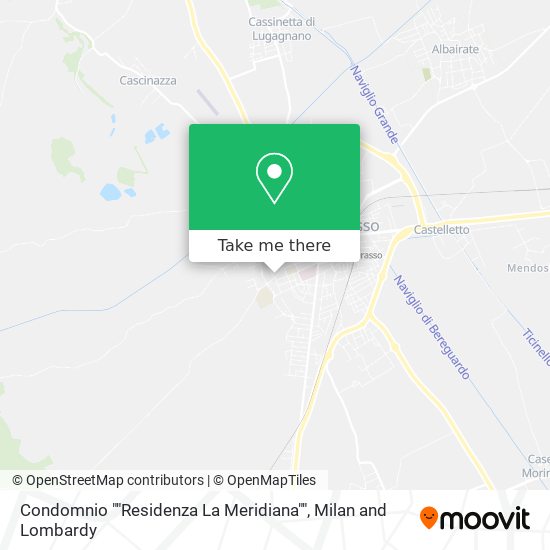 Condomnio ""Residenza La Meridiana"" map
