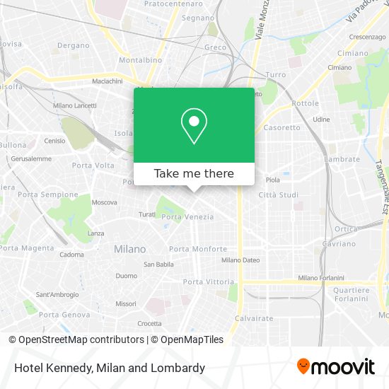 Hotel Kennedy map