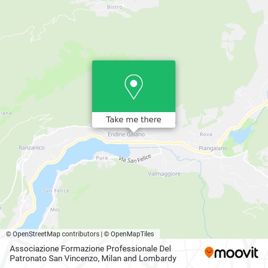 Associazione Formazione Professionale Del Patronato San Vincenzo map