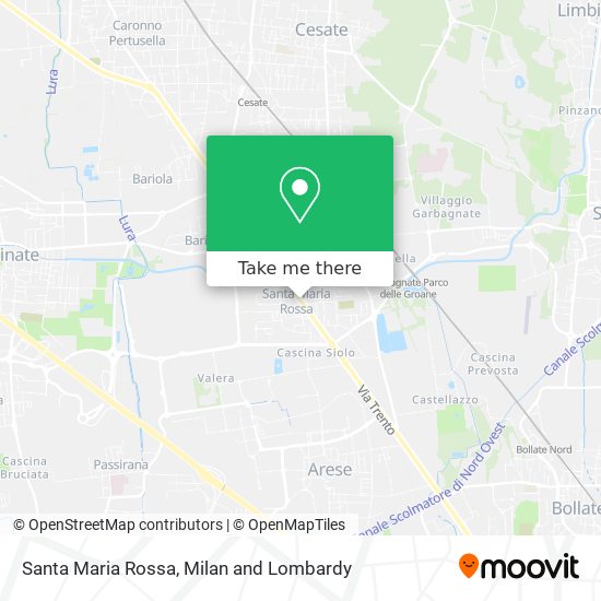 Santa Maria Rossa map