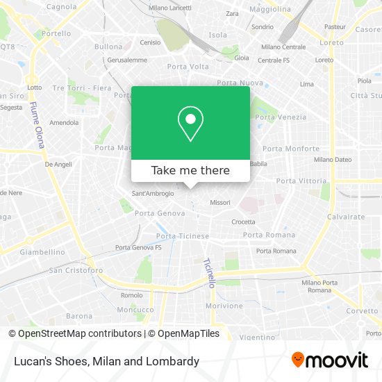Lucan's Shoes map