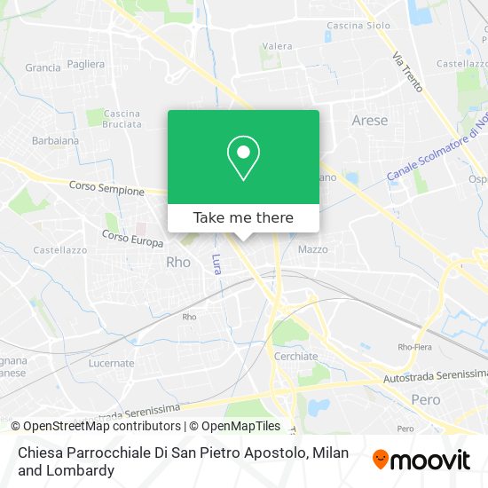 Chiesa Parrocchiale Di San Pietro Apostolo map