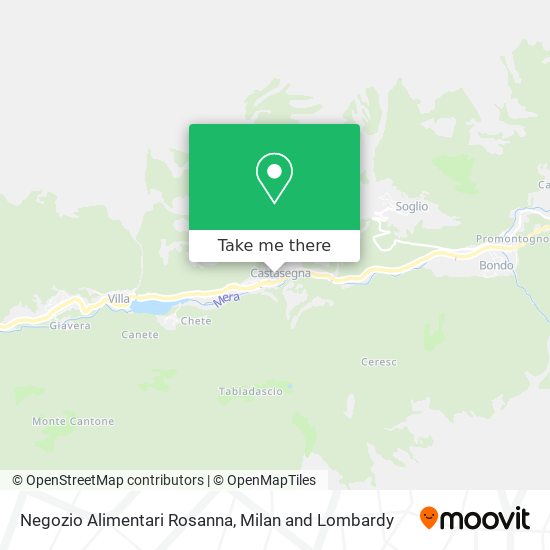 Negozio Alimentari Rosanna map