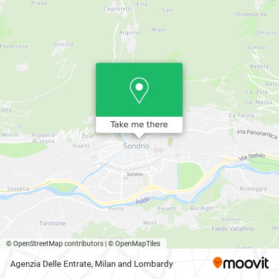 Agenzia Delle Entrate map