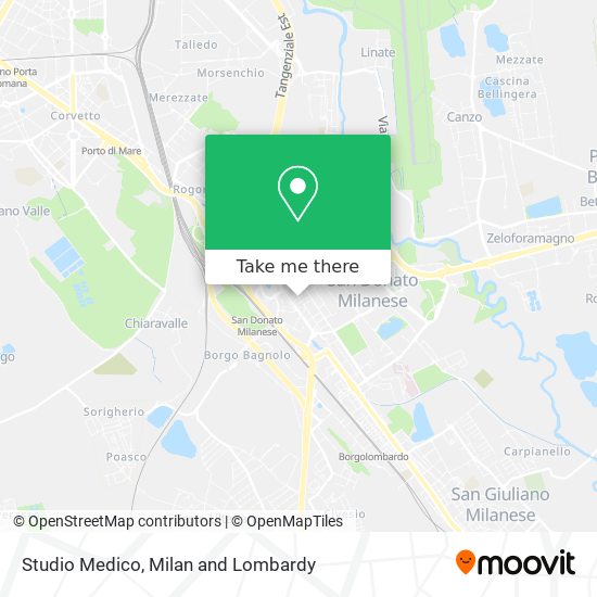 Studio Medico map