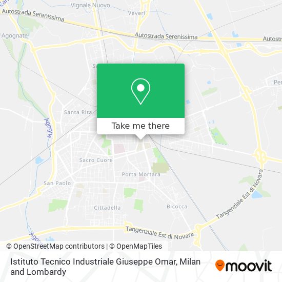 Istituto Tecnico Industriale Giuseppe Omar map