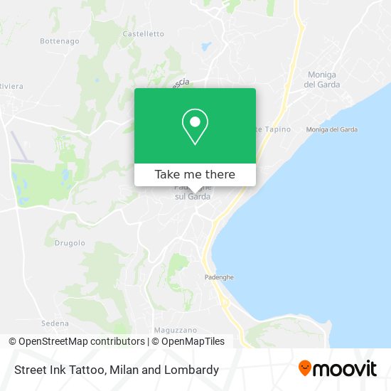 Street Ink Tattoo map