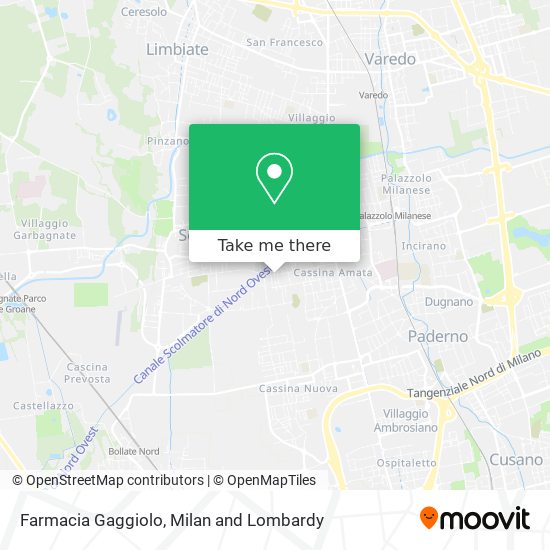 Farmacia Gaggiolo map