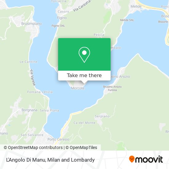 L'Angolo Di Manu map