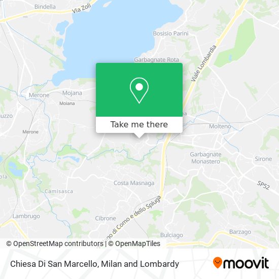 Chiesa Di San Marcello map