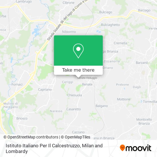 Istituto Italiano Per Il Calcestruzzo map