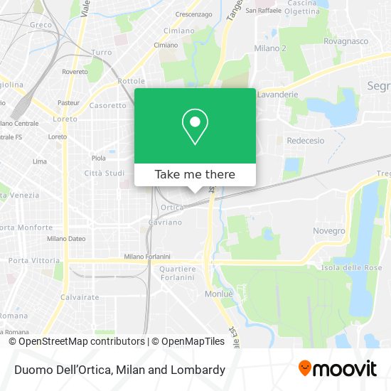 Duomo Dell’Ortica map