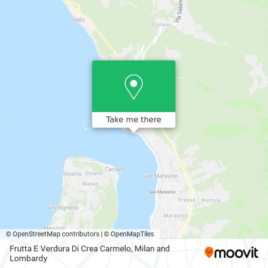 Frutta E Verdura Di Crea Carmelo map
