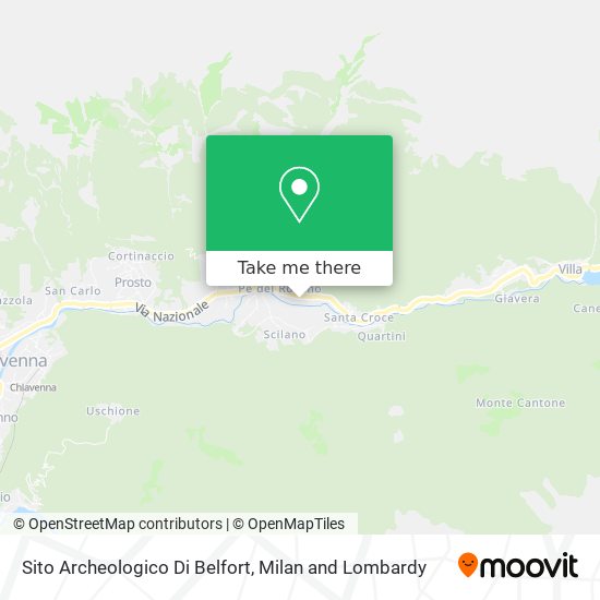 Sito Archeologico Di Belfort map