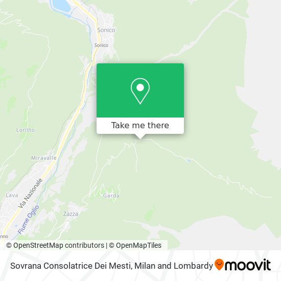 Sovrana Consolatrice Dei Mesti map