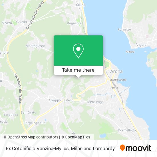 Ex Cotonificio Vanzina-Mylius map