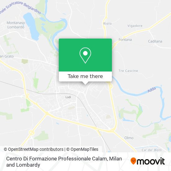 Centro Di Formazione Professionale Calam map