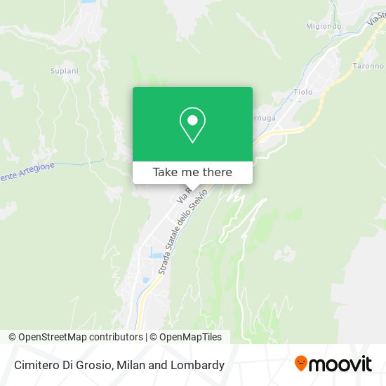 Cimitero Di Grosio map