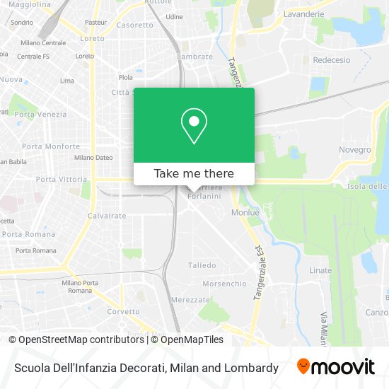 Scuola Dell'Infanzia Decorati map