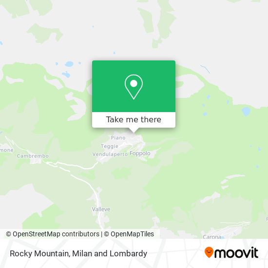 Rocky Mountain map
