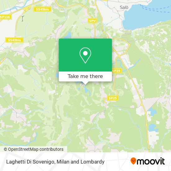 Laghetti Di Sovenigo map