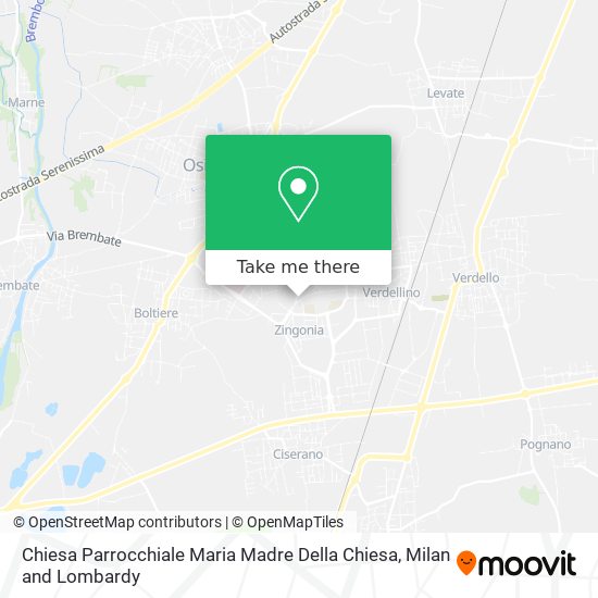 Chiesa Parrocchiale Maria Madre Della Chiesa map