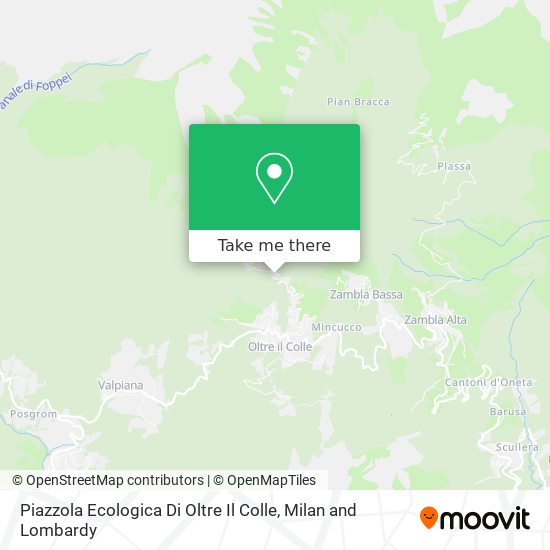 Piazzola Ecologica Di Oltre Il Colle map