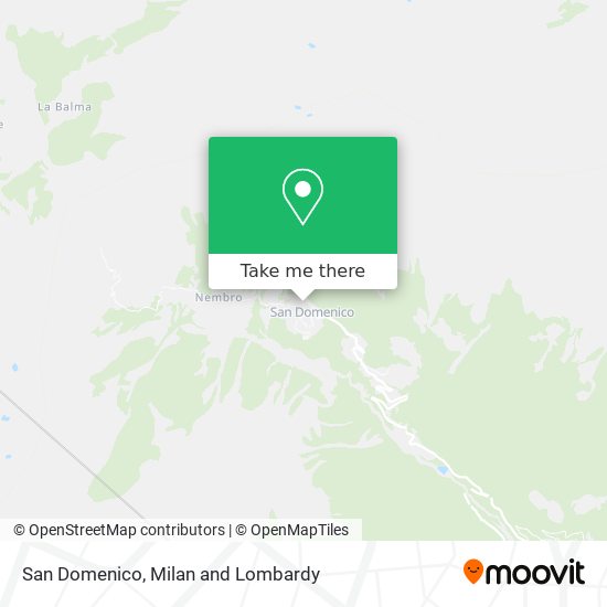 San Domenico map