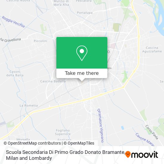 Scuola Secondaria Di Primo Grado Donato Bramante map