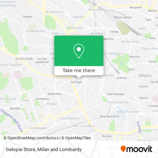 Gelopie Store map