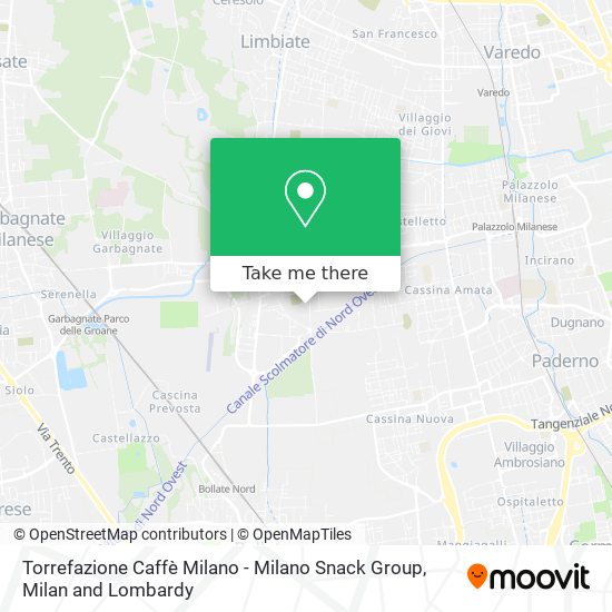 Torrefazione Caffè Milano - Milano Snack Group map