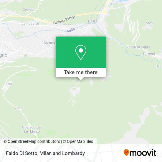 Faido Di Sotto map