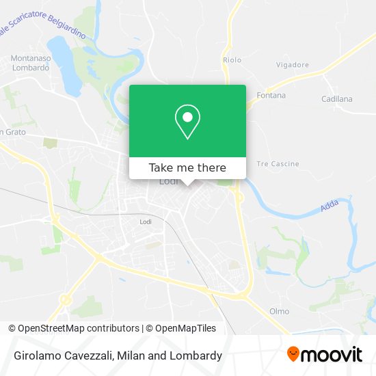 Girolamo Cavezzali map