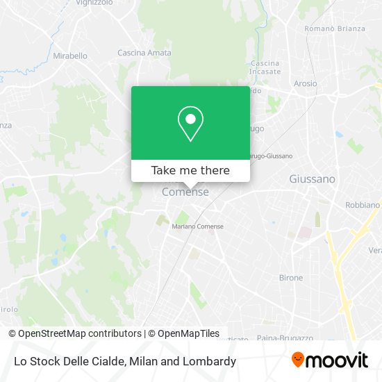 Lo Stock Delle Cialde map