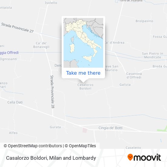 Casalorzo Boldori map