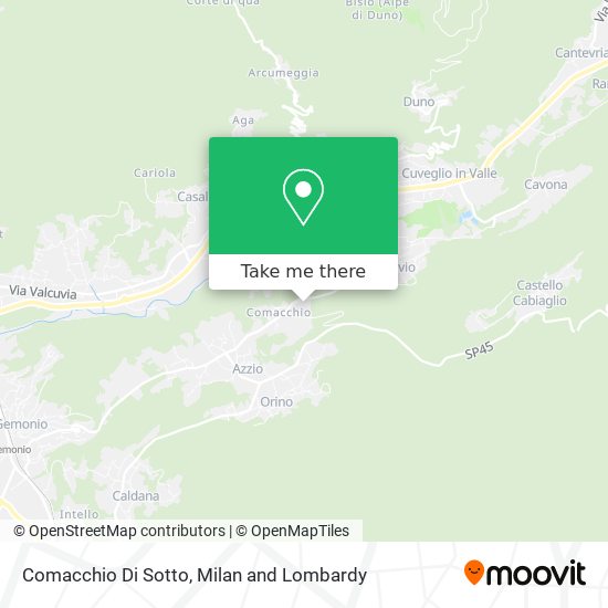 Comacchio Di Sotto map