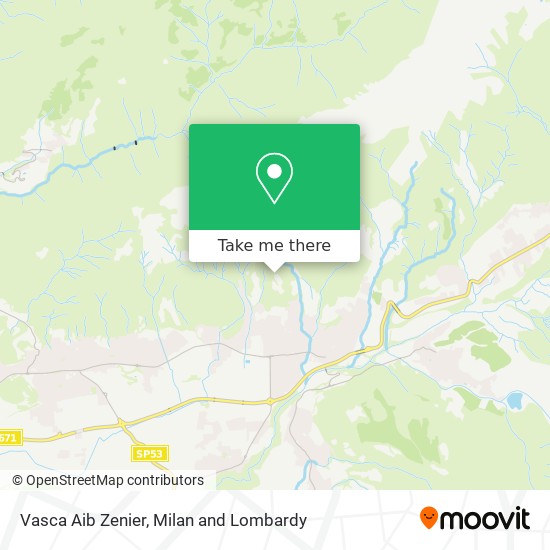 Vasca Aib Zenier map