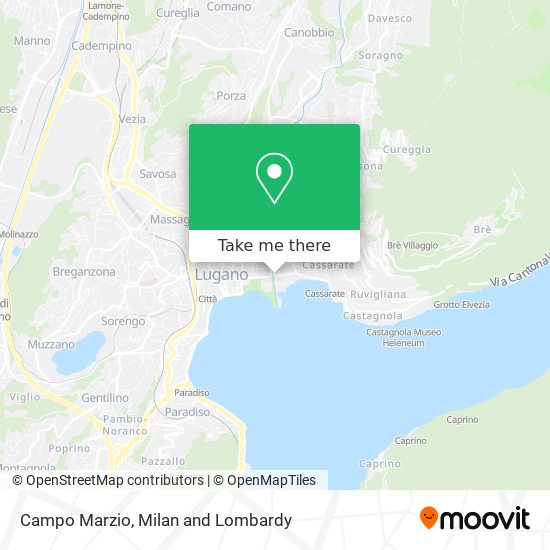 Campo Marzio map