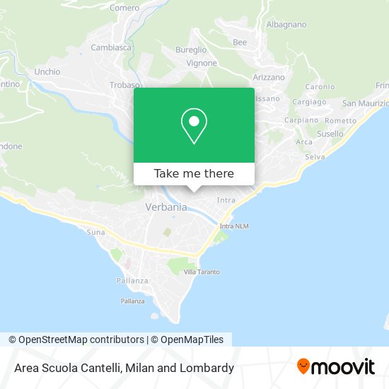 Area Scuola Cantelli map