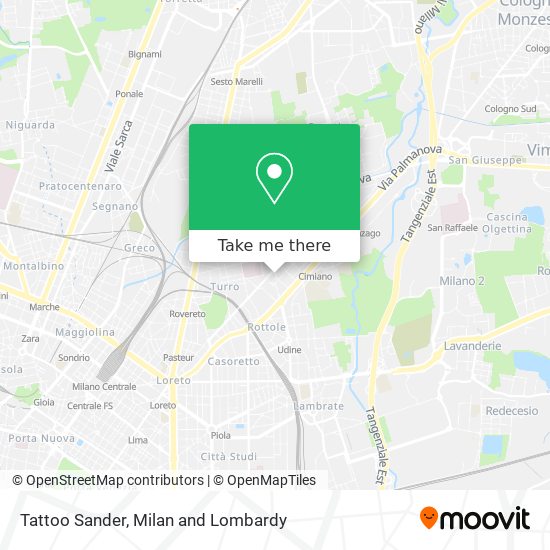 Tattoo Sander map
