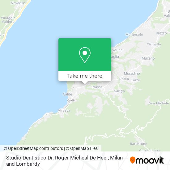 Studio Dentistico Dr. Roger Micheal De Heer map
