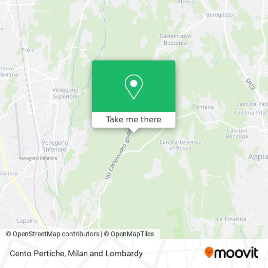Cento Pertiche map