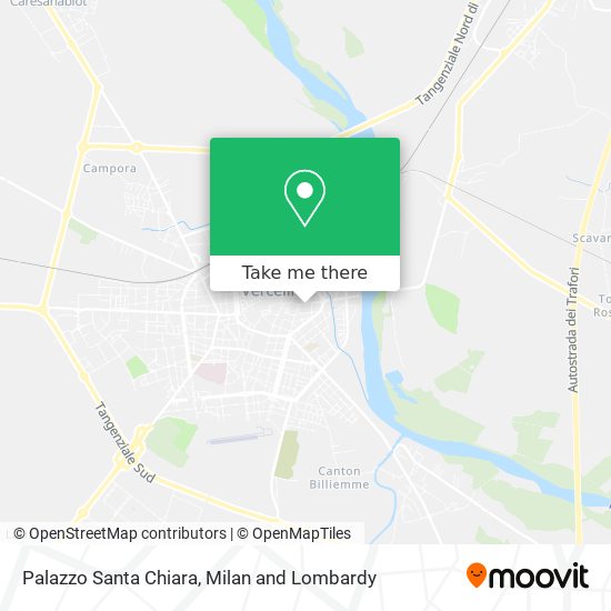 Palazzo Santa Chiara map