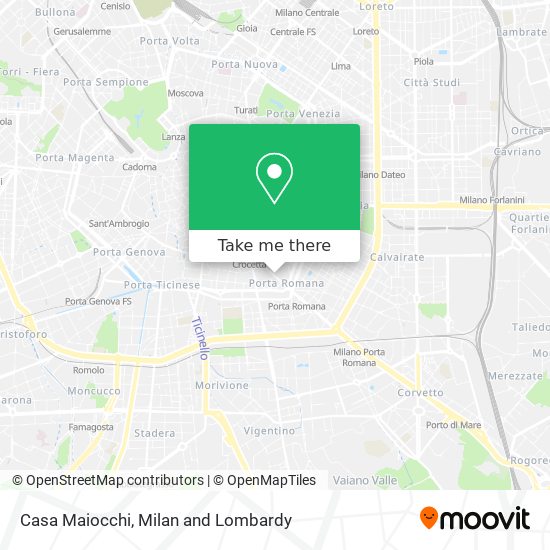 Casa Maiocchi map