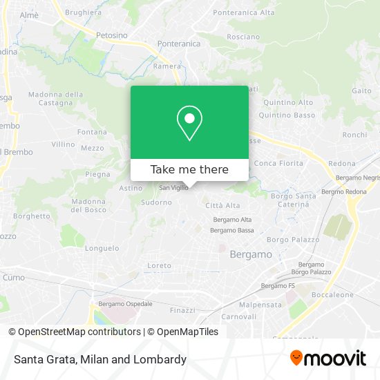 Santa Grata map