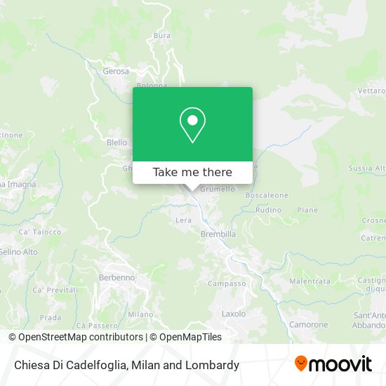 Chiesa Di Cadelfoglia map